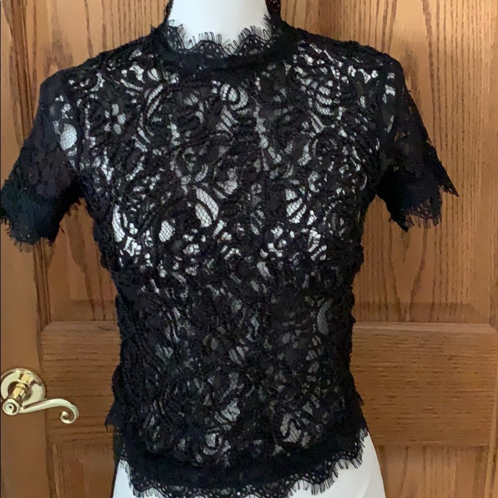Zara lace top